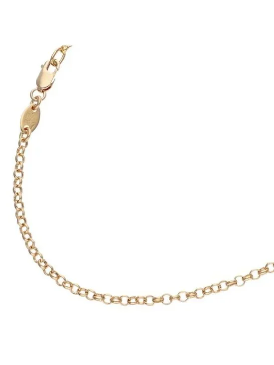 Chrome Hearts 22k Neckchain Roll Chain Gold Necklace