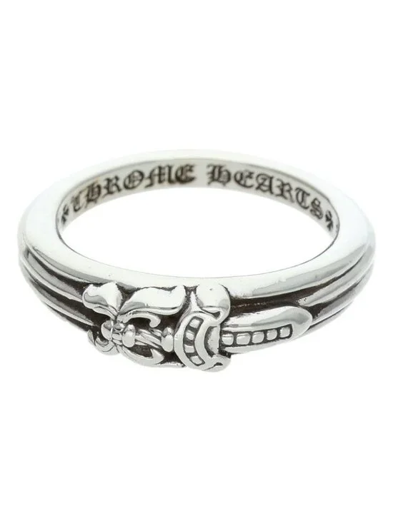 Chrome Hearts Baby Clsc Classic Dagger Silver Ring