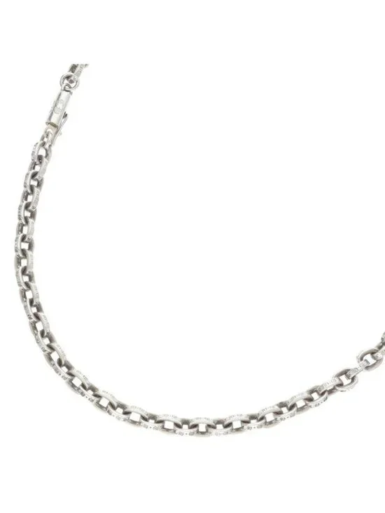 Chrome Hearts Paper Chain 20 Silver Necklace