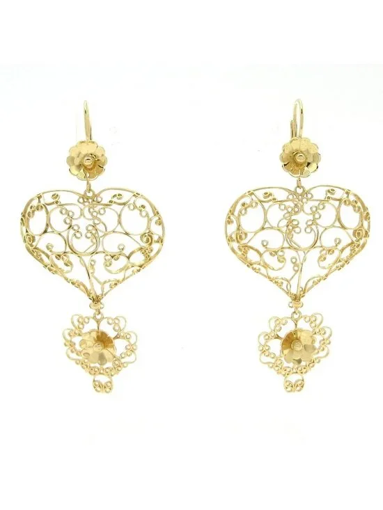 Dolce & Gabbana Earrings 18k Flower