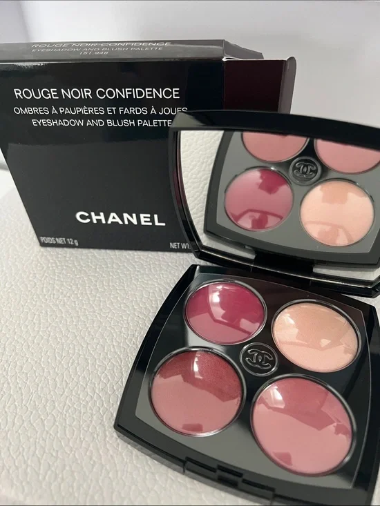 CHANEL Rouge Noir Confidence Eyeshadow & Blush Palette - Limited Edition