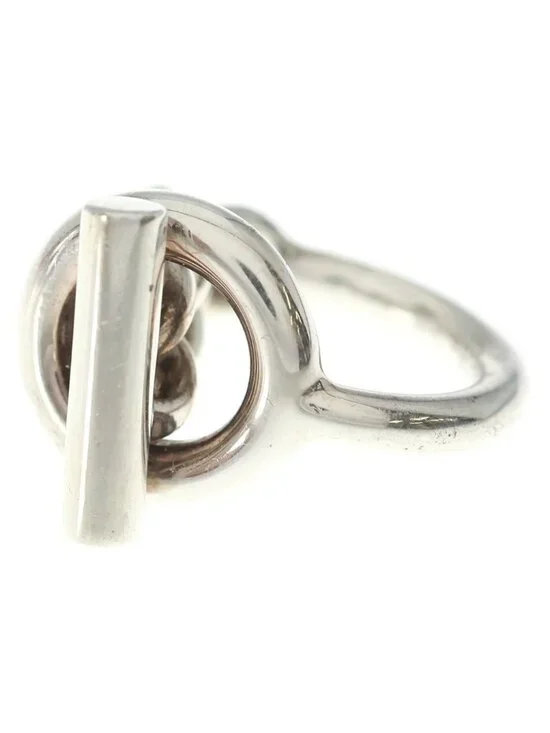 Hermes Croisette Ring Silver