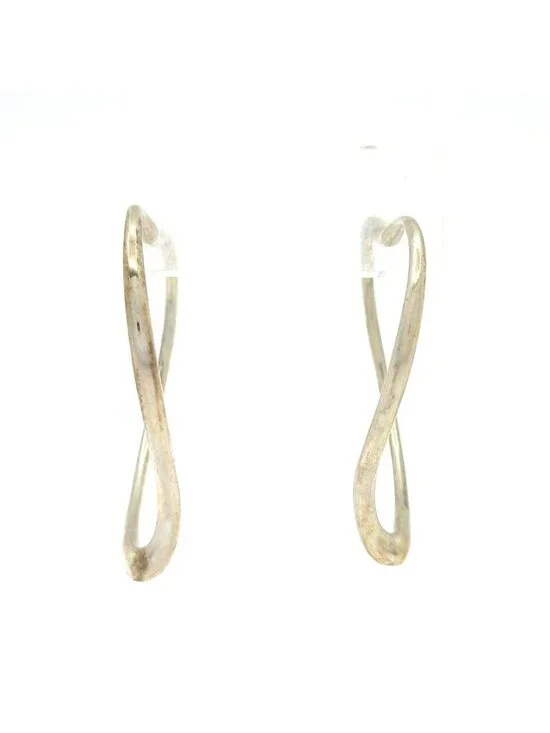 Tiffany & Co Earrings Silver Hoop