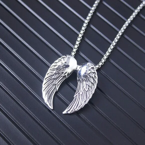 Feather Angel Wings Necklace for Men/Women, BL55590010