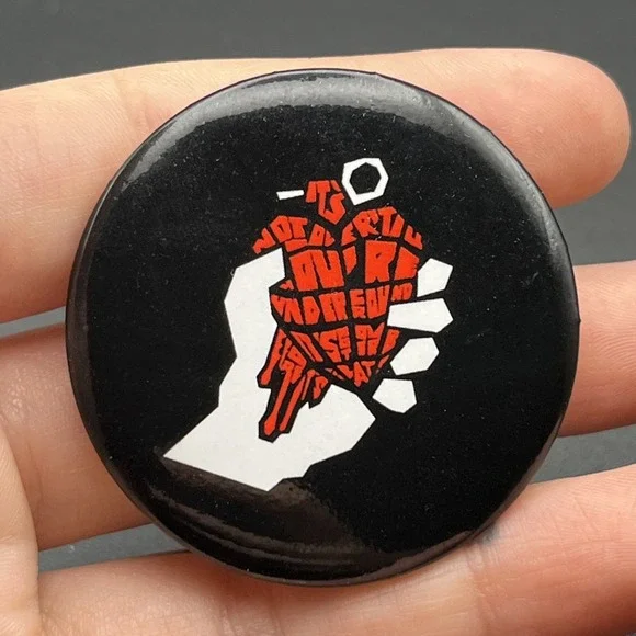 Green Day American Idiot Rock‎ Band Music Button Pin