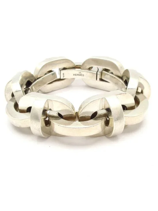 Hermes Bracelet Lago Silver 12 Pieces