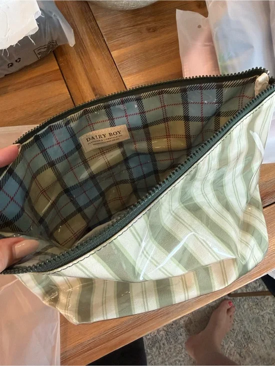 Dairy Boy large size makeup pouch