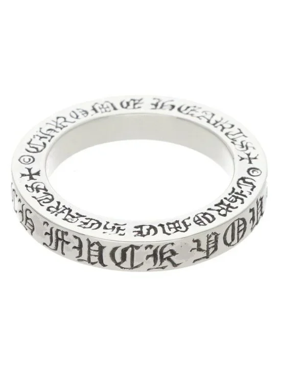 Chrome Hearts Spacer Silver Ring