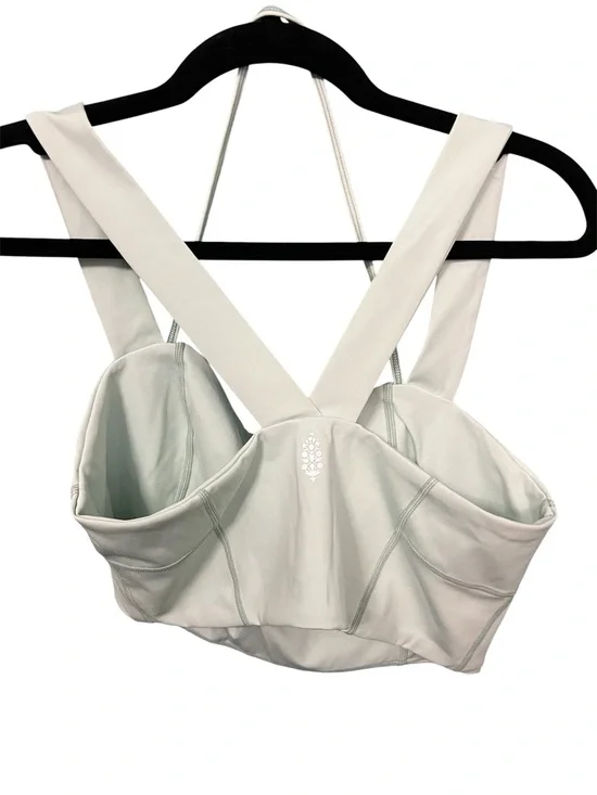 🌿 Free People Movement Cross-Back Longline Sports Bra | Sage Green | Size Large