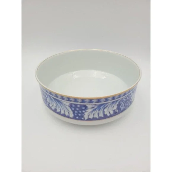Vtg Block Spal Obidos Porcelain Vegetable Serving Bowl 9