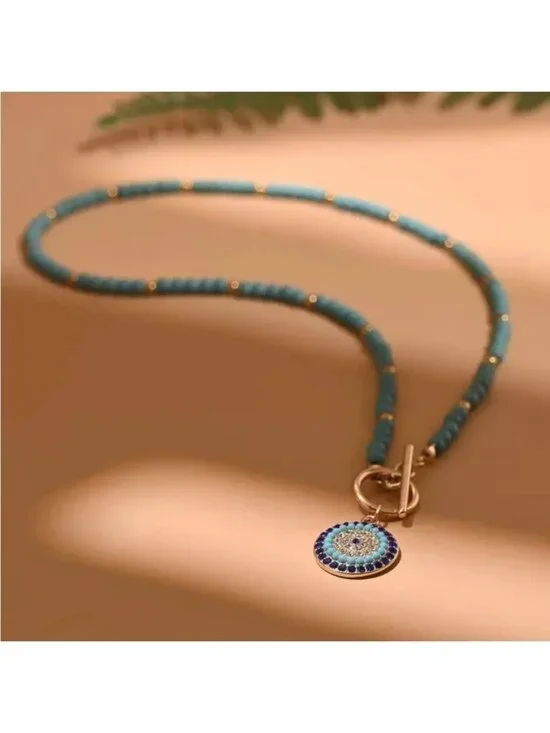 Evil eye necklace Q1005