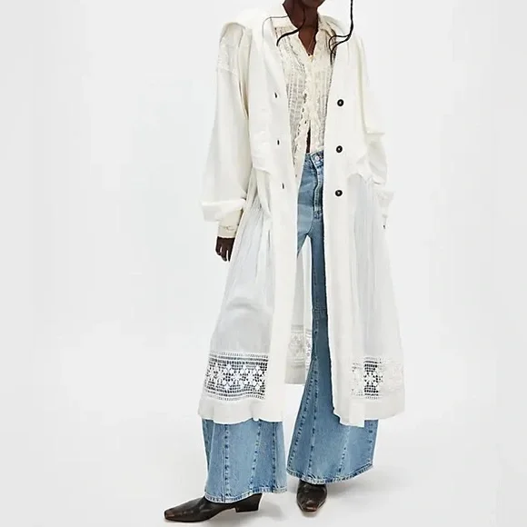 Free People • Float On Duster Hooded Cardigan