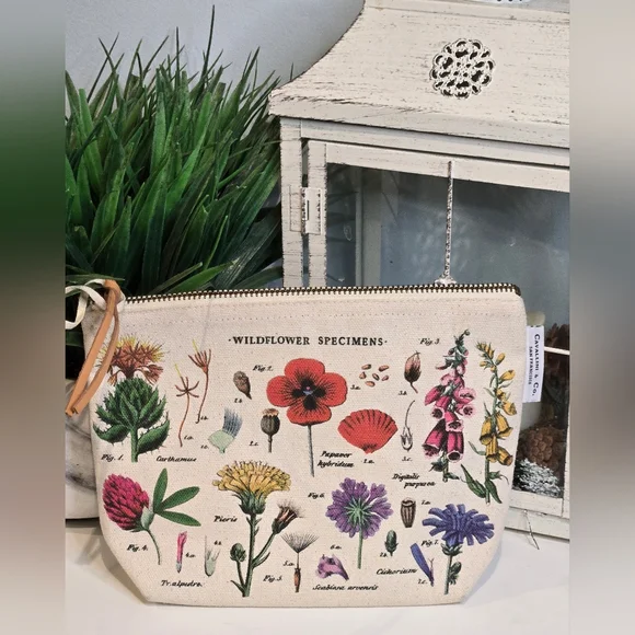 Wildflower Specimens Cosmetic Bag