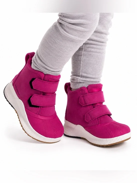 Sorel NWT fuchsia pink Out N About Classic waterproof boots toddler girls 10