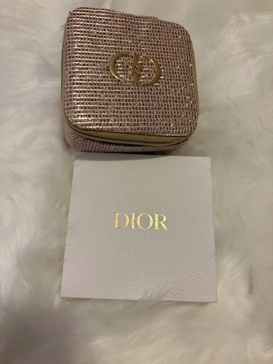 Dior Beauty Holiday Limited Edition 2025 Gold Travel Jewelry Box GWP