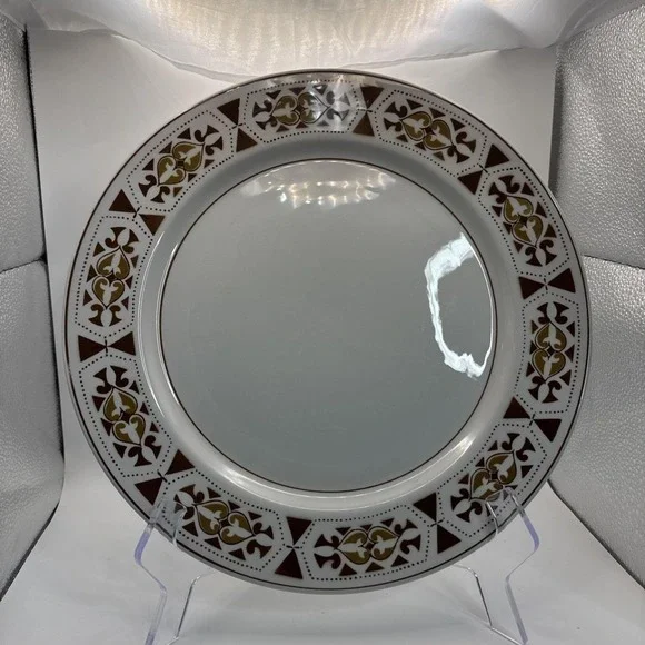 Vtg Mikasa‎ Mediterrania Montego Plate Round Serving Platter 12