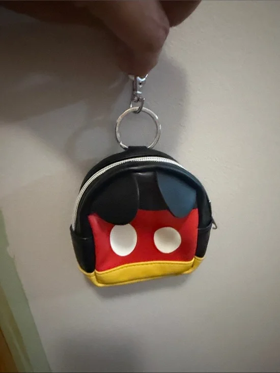 Mickey Mouse Mini Backpack Bag Charm