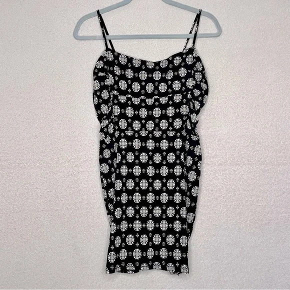 Free People Bodycon Tank Mini Dress-Women’s L-Black-Summer-Spring-Sun-Casual-NEW