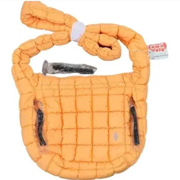 Free People Quilted Baby Carryall Sling Bag NWT