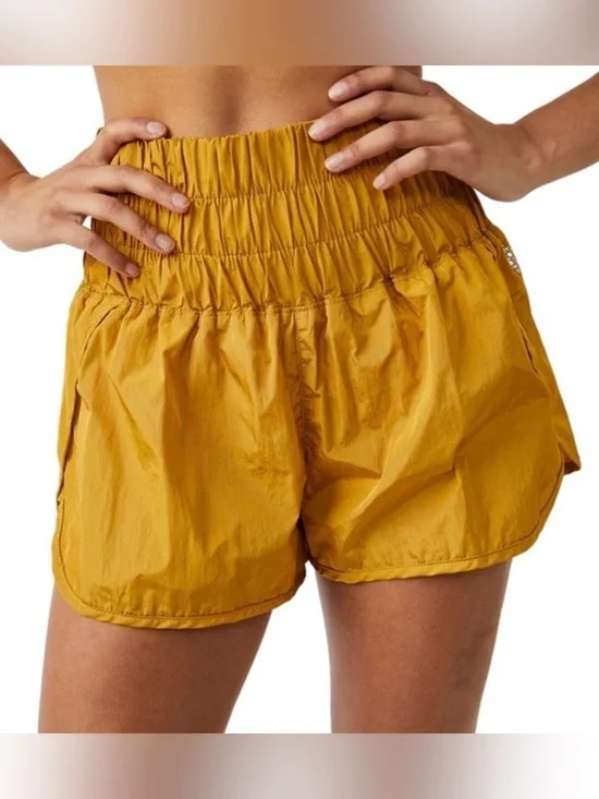 Free People Movement The Way Home Shorts Size XS in Honey