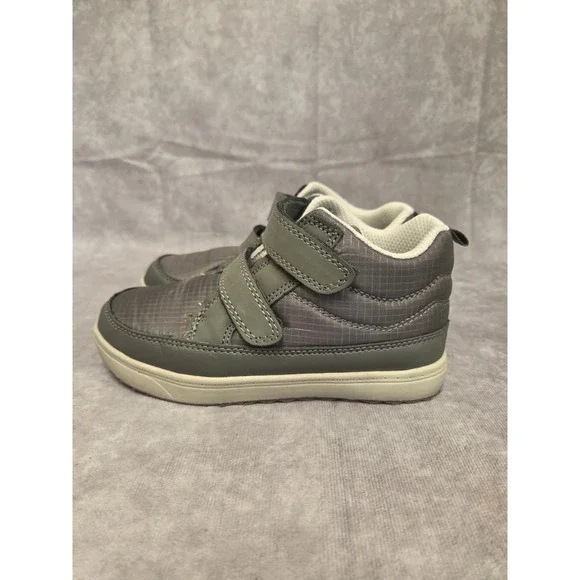 OshKosh B'gosh Olive Green High‑Top Boots, Size 12 Toddler/Kids