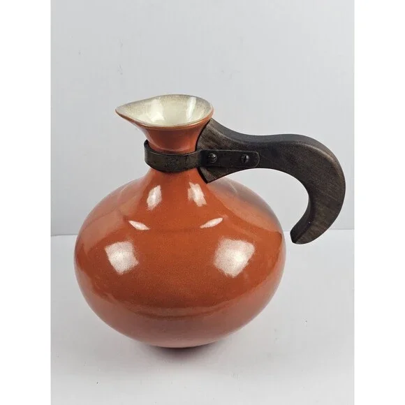 Gypsy Red Wing Vintage Pottery Orange 8