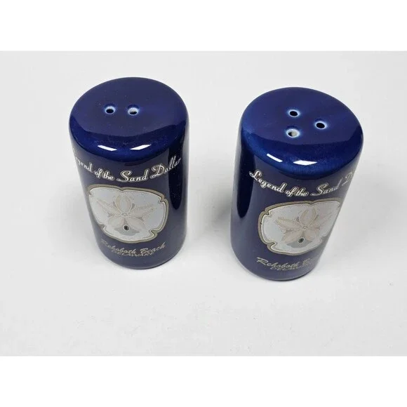 Legend of the Sand Dollar Salt Pepper Shakers Rehoboth Beach Delaware Souvenir