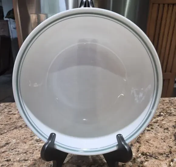 Corelle Country Cottage Blue/Green Trim 8.5