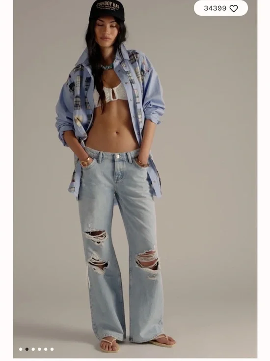 Free People Tennessee Low Rise Boyfriend Women’s Jeans