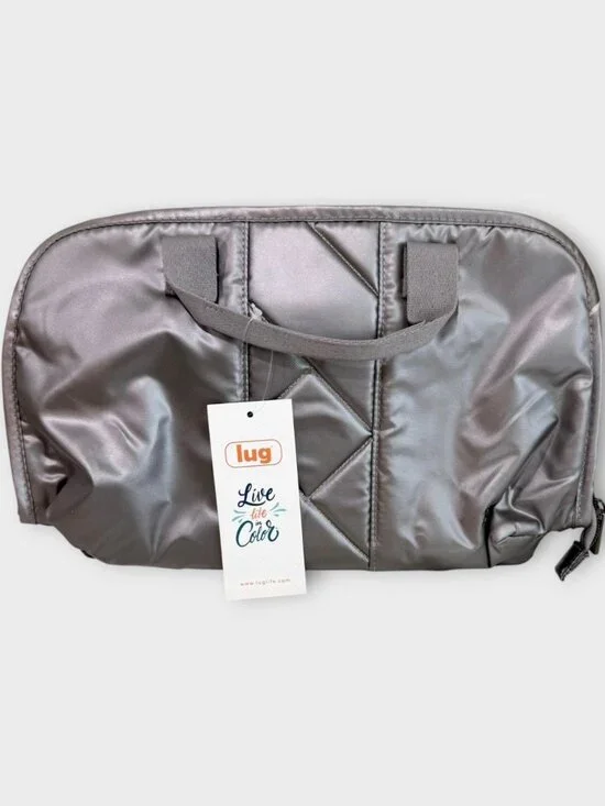 New! LUG - Flash SE Cosmetic Case in Metallic Pearl