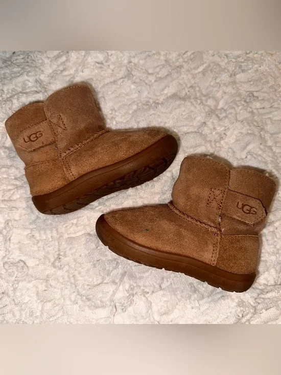 UGG Kids Chestnut Brown Suede Boot