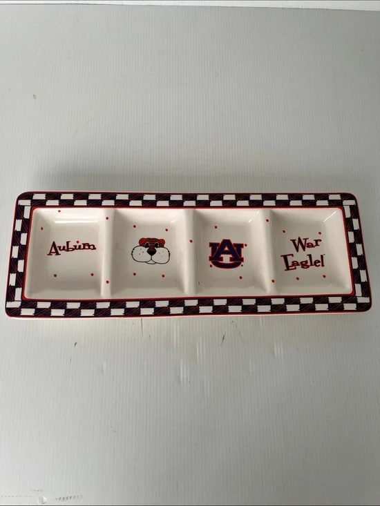 Auburn Tigers Relish Tray