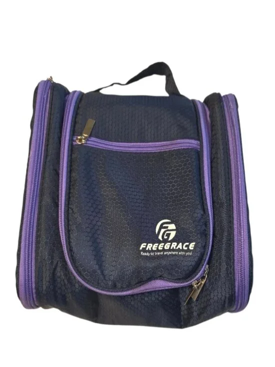 Freegrace Hanging Toiletry Bag Extra Large Capacity Premium Travel Organizer