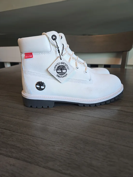 Timberland Kids' White Waterproof 6