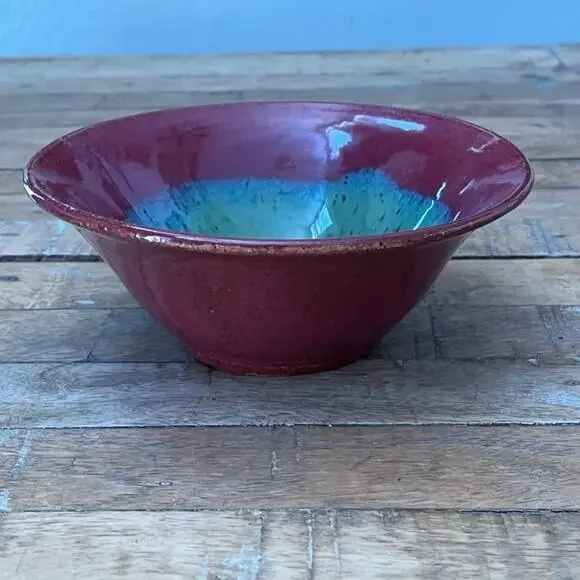 Studio Art Pottery Hand Thrown Ceramic Bowl 7