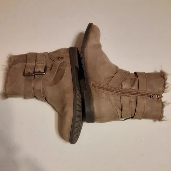 Report Suede & Faux Fur Boots