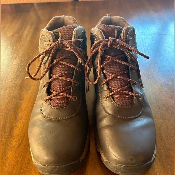 Timberland Boys Mt. Maddsen Waterproof Hiking Boots Size 5