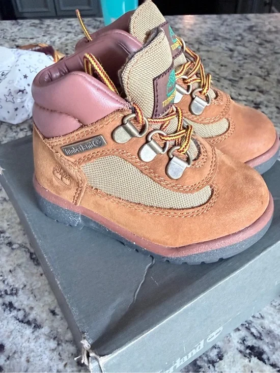 Timberland Brown Suede Field Boots