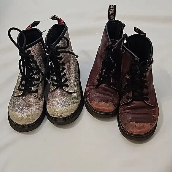 Dr. martens girls boots‎ size 11 lot of 2