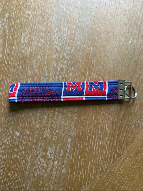 Ole Miss Key Fob Wristlet