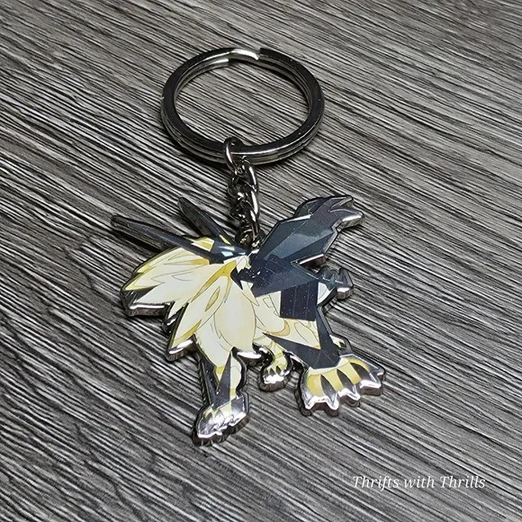 Pokemon Limited Edition Metal Key Chain Charm -‎ Dusk Mane Necrozma #800