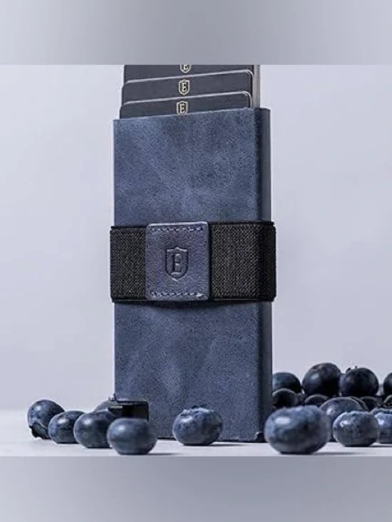 Ekster Steel Blue Carholder Wallet