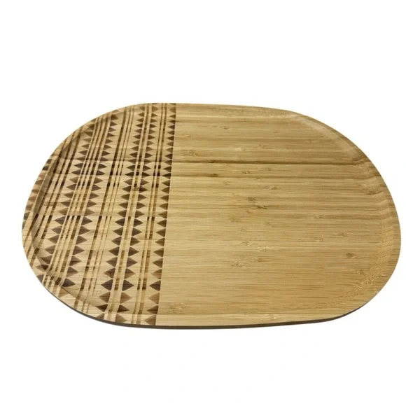Gibson Home serving tray wooden serving platter