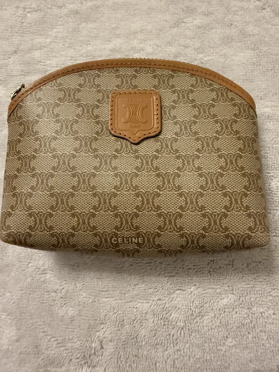 Celine Macadam Half-Moon Pouch