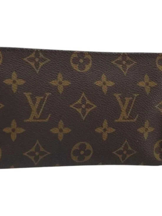 LOUIS VUITTON Monogram Bucket PM Accessory Pouch LV Auth 163683