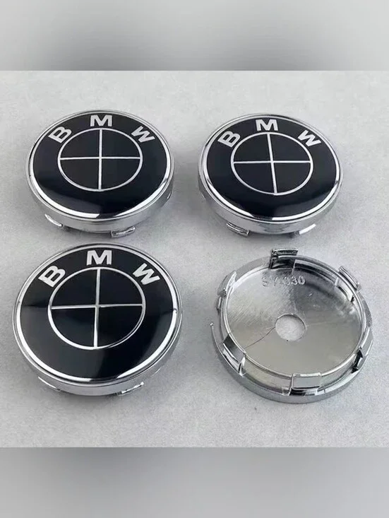4 BMW 56mm Or 68mm Wheel Rim Center Caps - See All 6 Color Choices