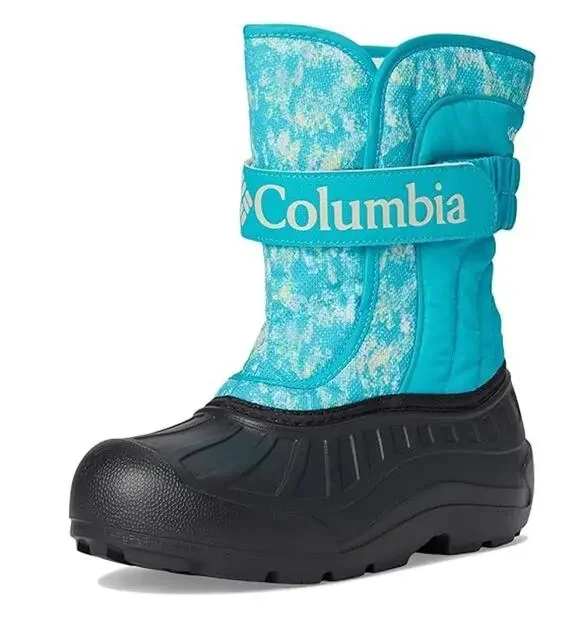 Columbia Kids Youth Powderbug Snowlite Winter Boots US 7 Water Resistant GUC