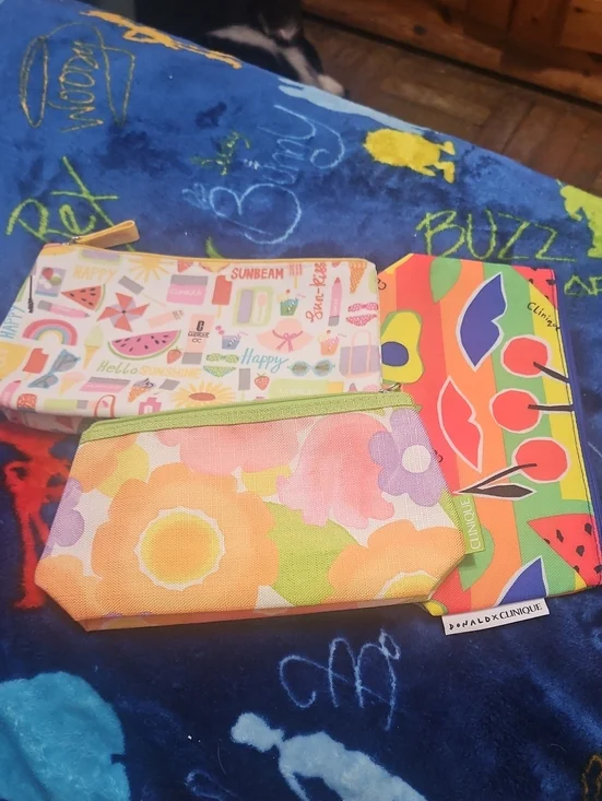 3 Clinique Makeup Pouches