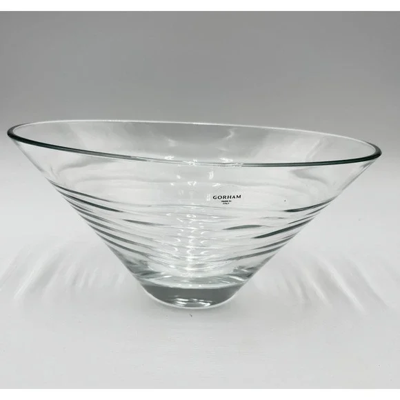 Gorham Kahala Glass Bowl 10.25