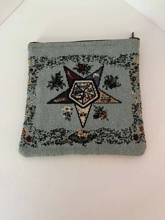 Order of Eastern Star Custom Coin Purse Masonic